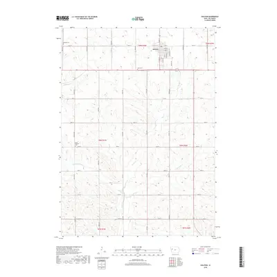 2018 Map of Holstein, 2018 Print