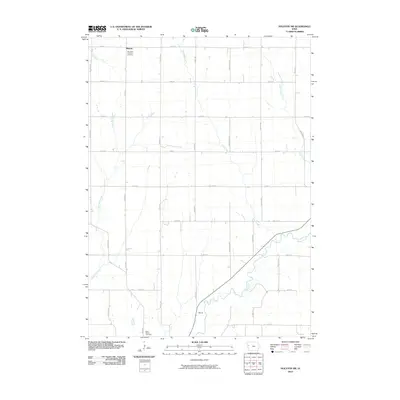 2010 Map of Holstein SW, 2010 Print