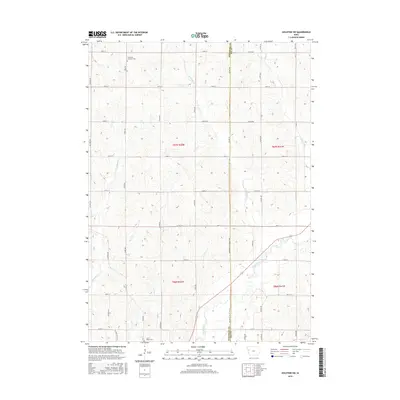 2015 Map of Holstein SW, 2015 Print