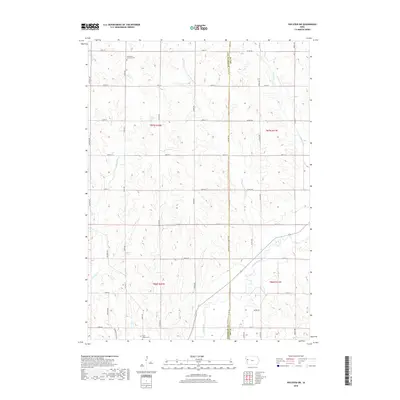 2018 Map of Holstein SW, 2018 Print