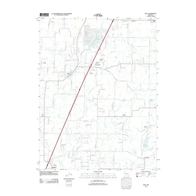 2012 Map of Holt, 2012 Print