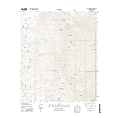 2013 Map of Holt Mountain, 2013 Print