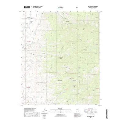 2020 Map of Holt Mountain, 2020 Print