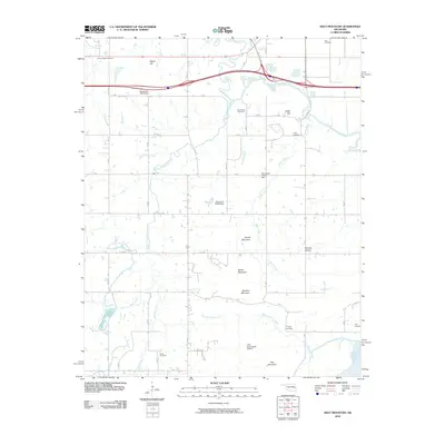 2010 Map of Holt Mountain, 2010 Print