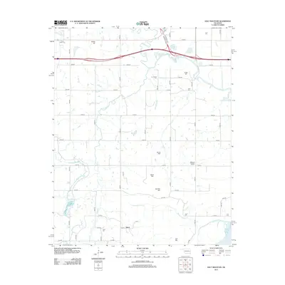 2012 Map of Holt Mountain, 2012 Print