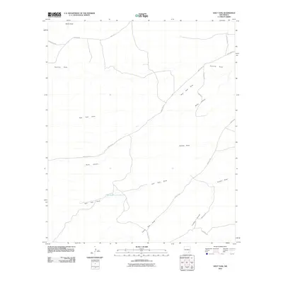 2010 Map of Holt Tank, 2010 Print