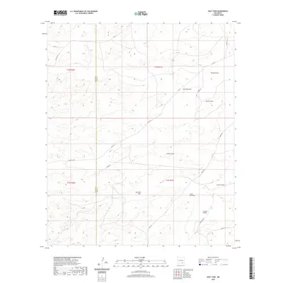 2020 Map of Holt Tank, 2020 Print