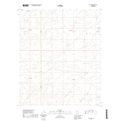 2023 Map of Holt Tank, 2023 Print