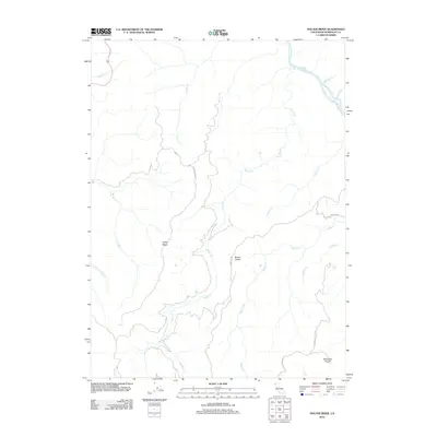 2012 Map of Holter Ridge, 2012 Print