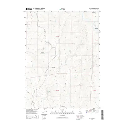 2015 Map of Holter Ridge, 2015 Print