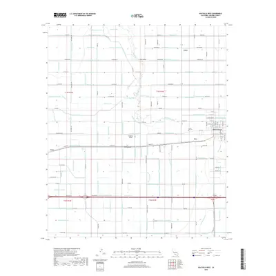 2018 Map of Holtville West, 2018 Print
