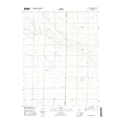 2016 Map of Holtwold Store, 2016 Print