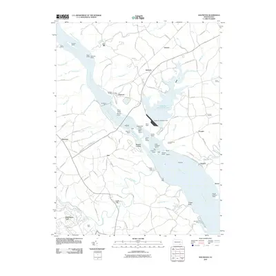 2010 Map of Holtwood, 2010 Print