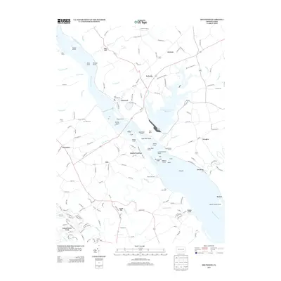 2013 Map of Holtwood, 2013 Print