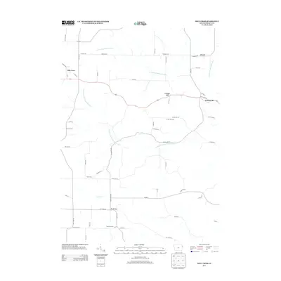 2013 Map of Holy Cross, 2013 Print