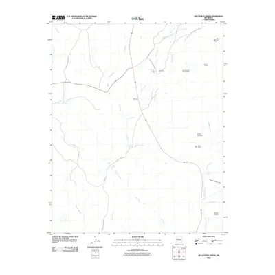 2010 Map of Holy Ghost Spring, 2010 Print
