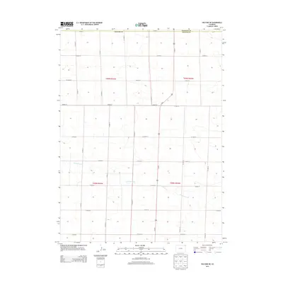 2013 Map of Holyoke NE, 2013 Print