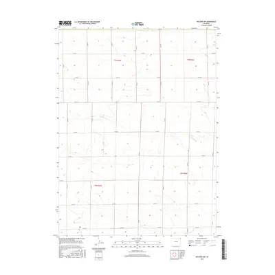 2016 Map of Holyoke NW, 2016 Print
