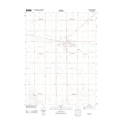 2013 Map of Holyoke, 2013 Print