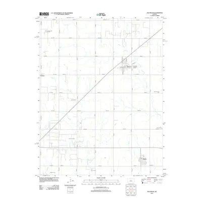 2012 Map of Holyrood, 2012 Print