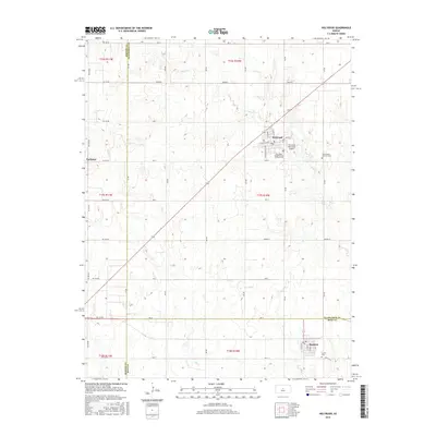 2015 Map of Holyrood, 2015 Print