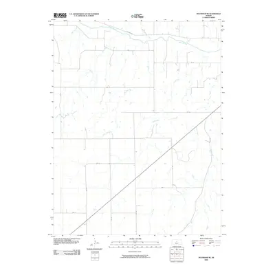 2009 Map of Holyrood NE, 2009 Print