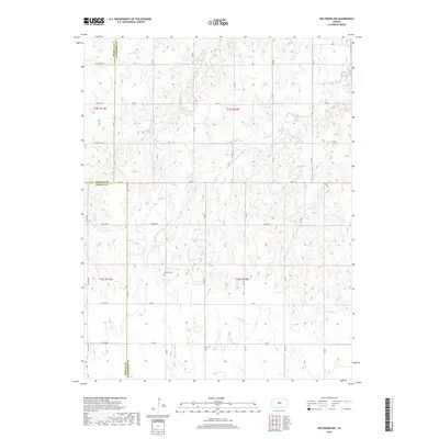 2018 Map of Holyrood NW, 2018 Print