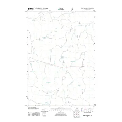 2011 Map of Home Creek Butte, 2011 Print
