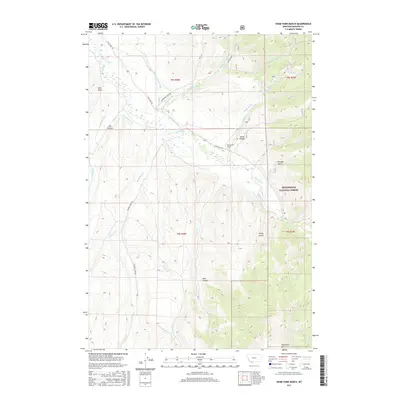2017 Map of Home Park Ranch, 2017 Print