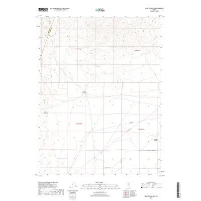 2018 Map of Home Station Gap, 2018 Print