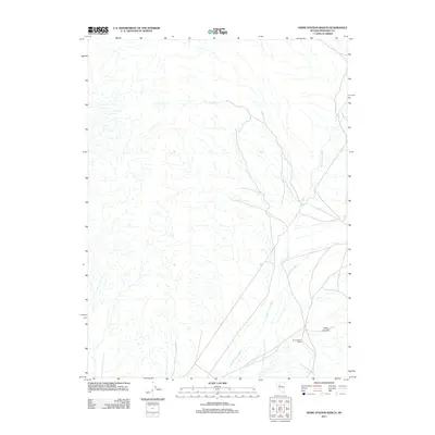 2011 Map of Home Station Ranch, 2011 Print