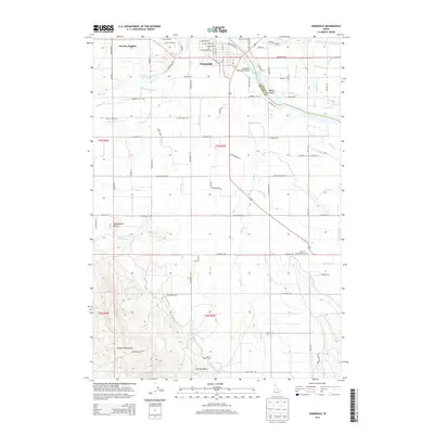 2013 Map of Homedale, 2013 Print