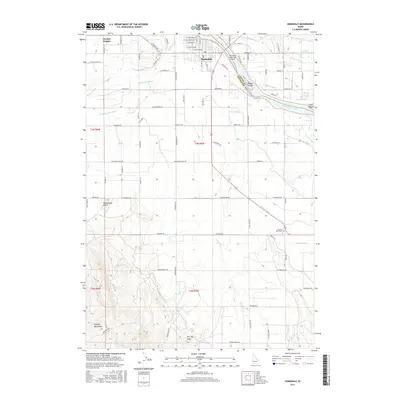 2017 Map of Homedale, 2017 Print