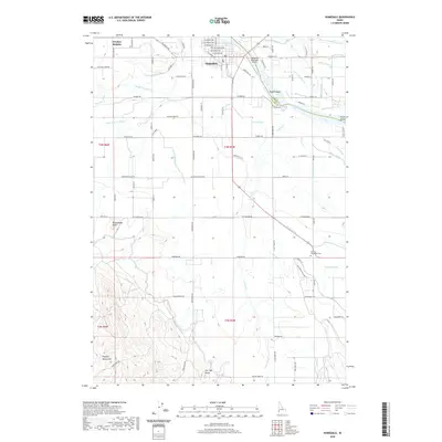 2020 Map of Homedale, 2020 Print