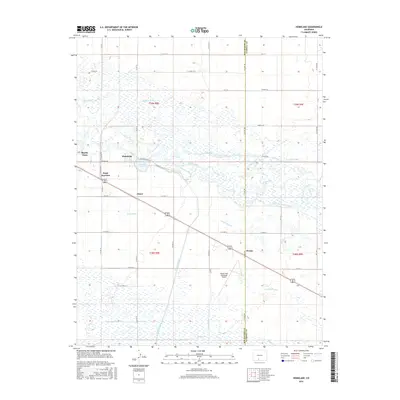 2016 Map of Homelake, 2016 Print