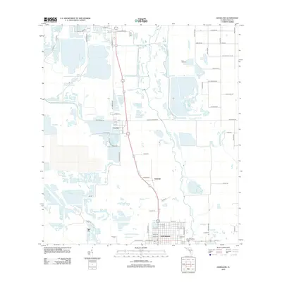 2012 Map of Homeland, 2012 Print
