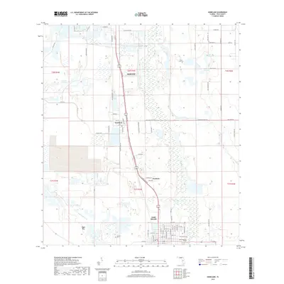 2018 Map of Homeland, 2018 Print