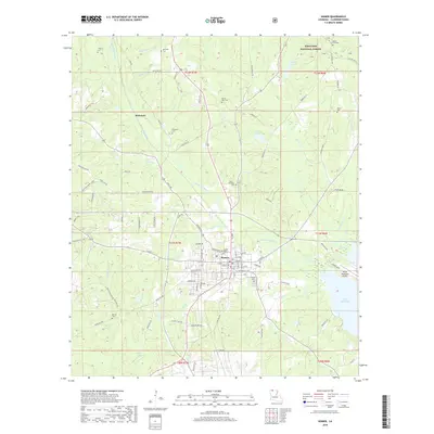 2018 Map of Homer, 2018 Print