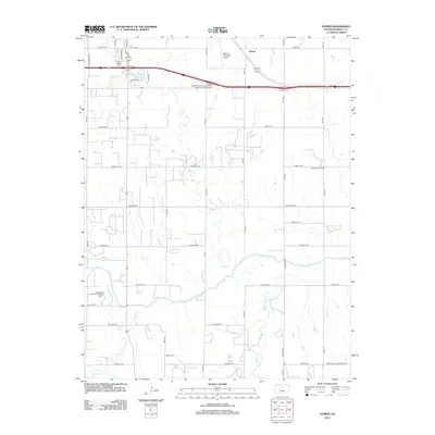 2012 Map of Homer, 2012 Print