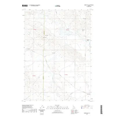 2020 Map of Homer Valley, 2020 Print