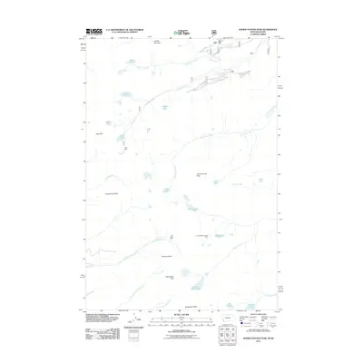 2011 Map of Homer Youngs Peak, 2011 Print