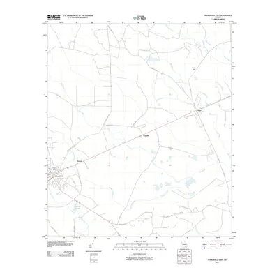 2011 Map of Homerville East, 2011 Print