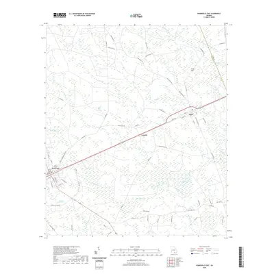 2020 Map of Homerville East, 2020 Print