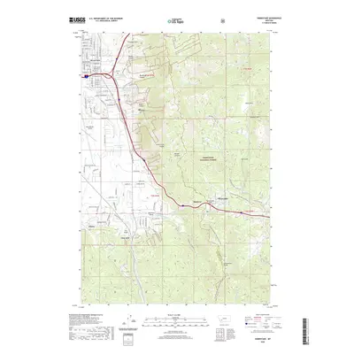 2020 Map of Homestake, 2020 Print