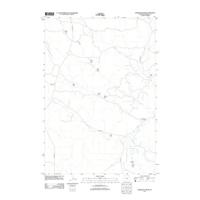 2012 Map of Homestead Draw, 2012 Print