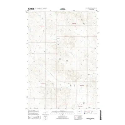 2015 Map of Homestead Draw, 2015 Print