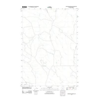 2012 Map of Homestead Draw SW, 2012 Print