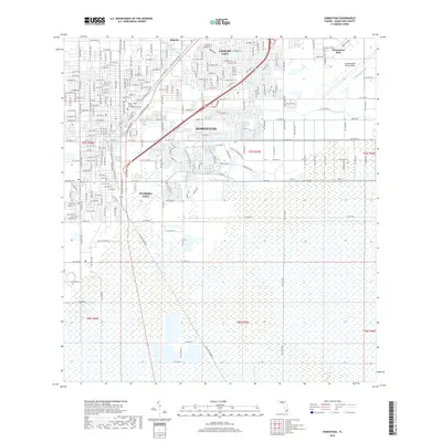 2018 Map of Homestead, 2018 Print