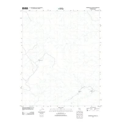 2012 Map of Homewood Canyon, 2012 Print