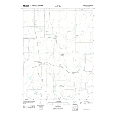 2010 Map of Homeworth, 2010 Print